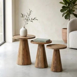 Bijzettafel Cadzand set van 3