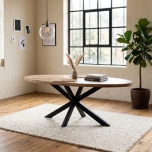 Eetkamertafel Vicenzo ovaal 160cm