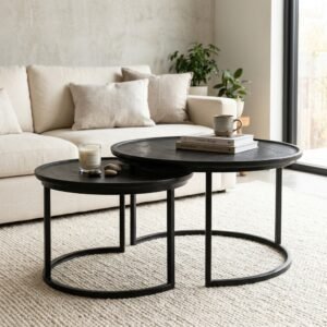 Salontafel Nova set zwart