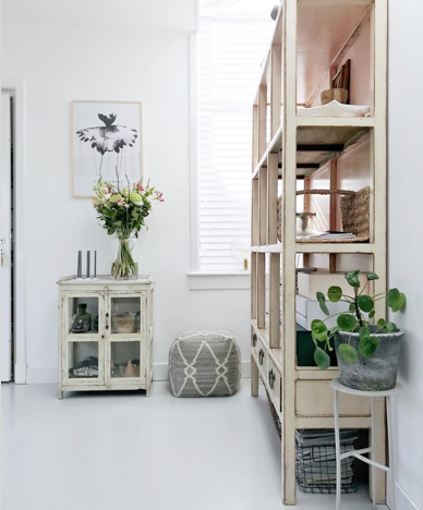Industriële mangohouten buffetkast Milano