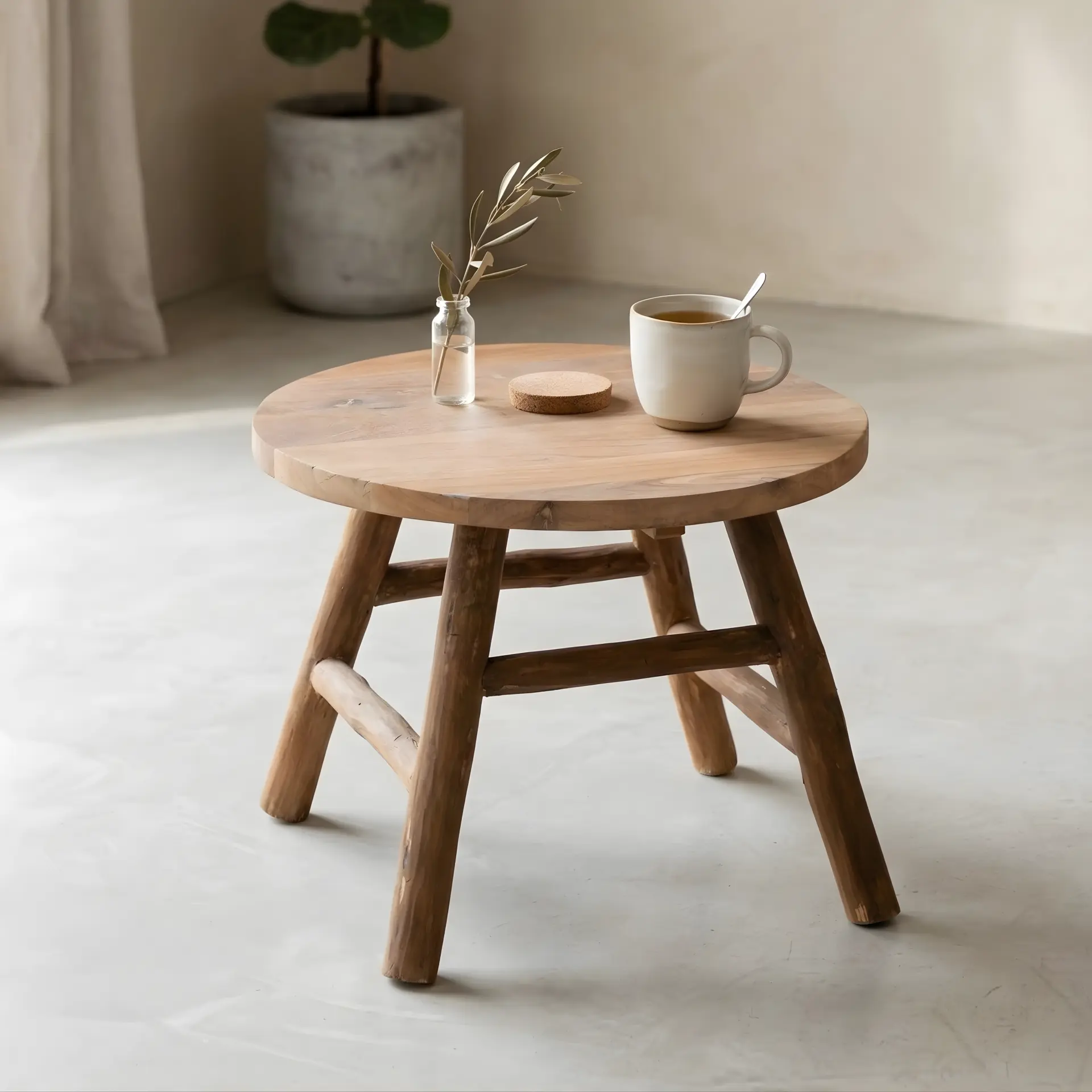 Salontafel bibi 60cm Salontafel Bibi Ø60cm - Afbeelding 1