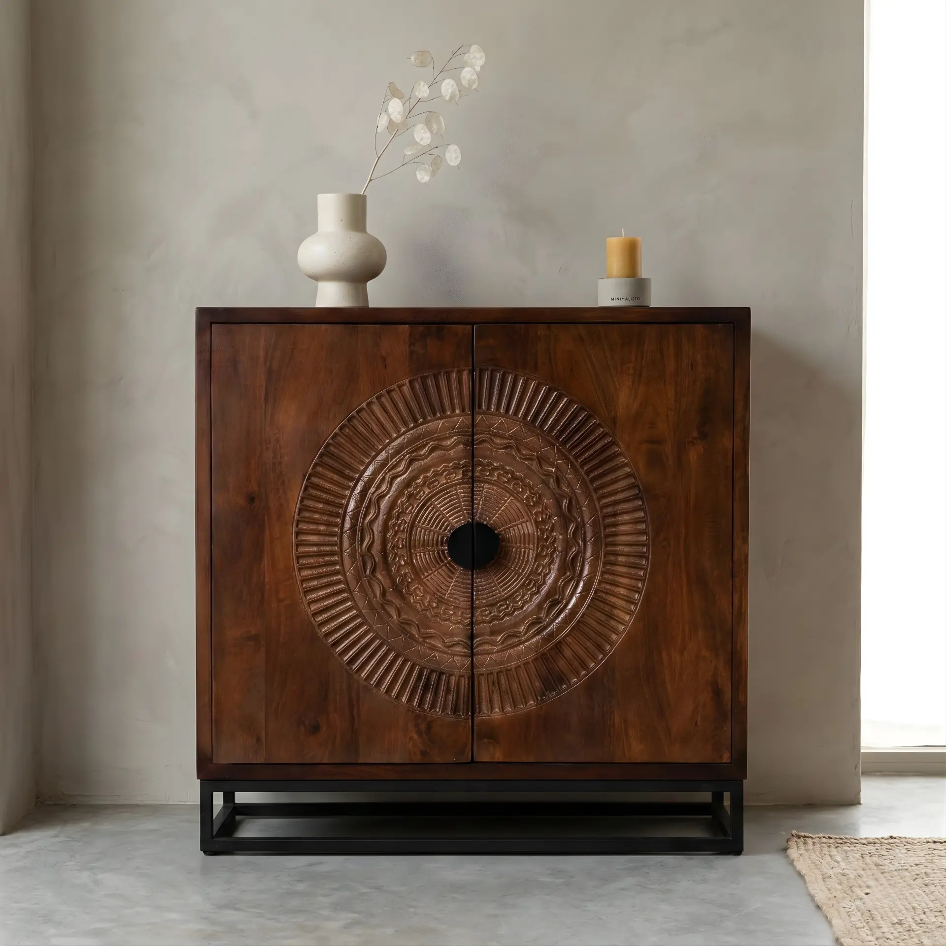Dressoir Morada 90cm bruin Dressoir Morada 90cm bruin